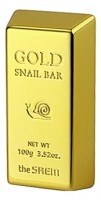 THE SAEM Gold Snail Bar Мыло для умывания с экстрактом золота, муцина улитки, оливы 100 гр.